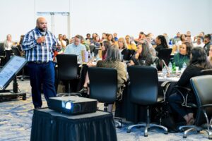 Troy McPeak presenting at 2024 CTI Conference