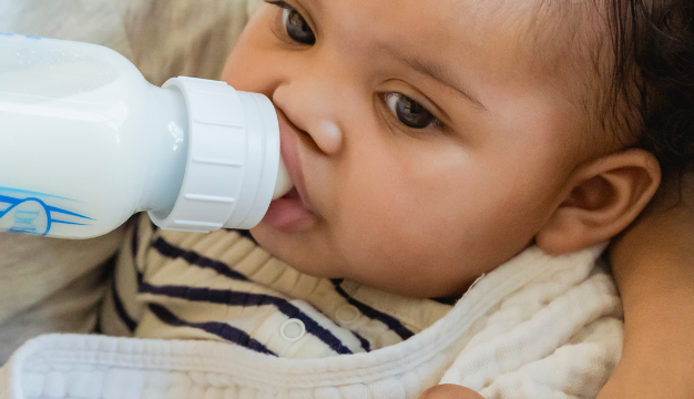Baby with Bottle