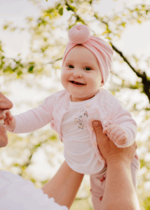 Baby Girl happy