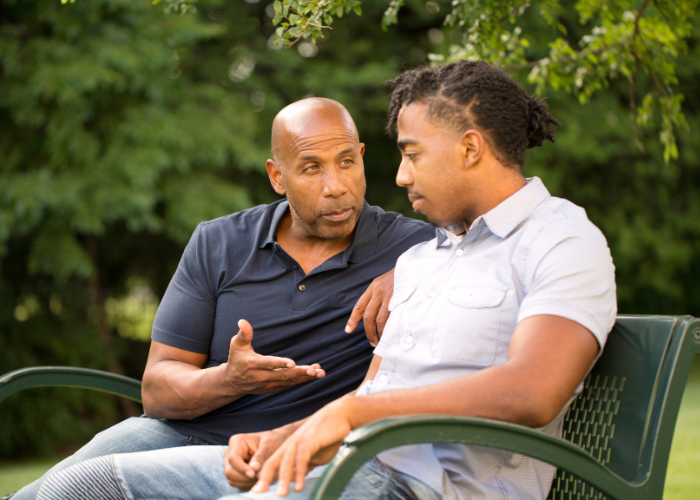 Teen Boy and his Advocate
