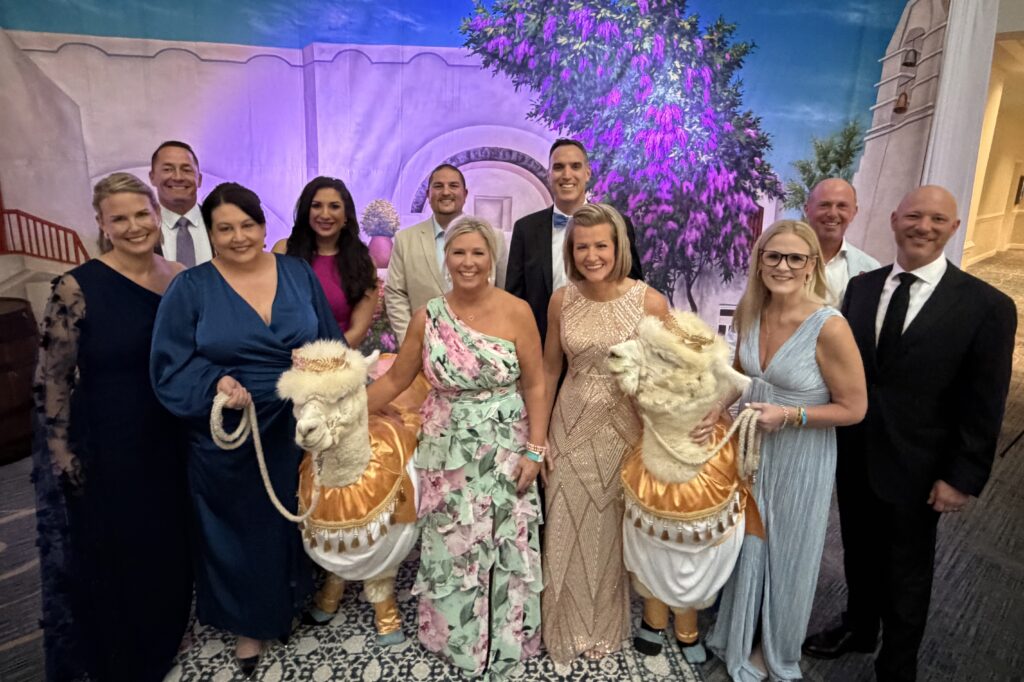 CAMC board at gala